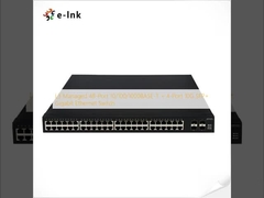 Λ3 Διαχειριζόμενος 48-Port 10/100/1000BASE-T + 4-Port 10G SFP+ Gigabit Ethernet Switch