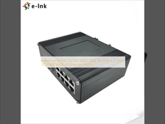 Βιομηχανικός 8-Port 10/100/1000T 802.3bt PoE + 2-Port 100/1000BASE-X Ethernet Switch