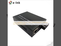 1-Θύρα 1000BASE-SFP σε 2-Θύρες 10/100/1000BASE-T 802.3at PoE Media Converter