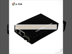 Μίνι 2x 10/100/1000Base-T RJ45 σε 1x 1000Base-X SFP Slot Gigabit Ethernet Media Converter