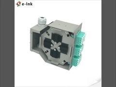 Πίνακας επένδυσης ινών 12LC Quad Din-rail Mount