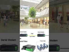 Βιομηχανική σειρά RS232/RS485/RS422 μονέμ οπτικών ινών