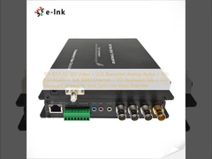 1Ch BIDI 3G-SDI Video + 2Ch Backward Analog Audio + 1Ch BIDI RS422 + 1Ch 100M Ethernet + 1Ch Backward Tally + 1Ch Backward Analog Τρι-επίπεδο συγχρονισμός μέσω Fiber Extender