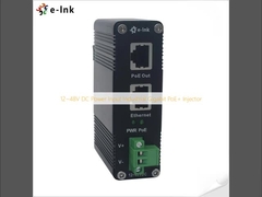 12~48V DC Power Input Βιομηχανικός ενέττης Gigabit PoE+