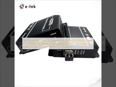 Κιτ επέκτασης οπτικών ινών DisplayPort 1.4 8K (7680x4320@60Hz) μέσω LC Single Mode Simplex έως 300m / 985ft - Πομπός & Δέκτης με υποστήριξη RS232 + Bi-DIR IR