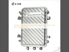 Υπαίθριος αδιάβροχος βιομηχανικός εγχυτήρας σημείου εισόδου 95W Gigabit με την προστασία κύματος 6KV