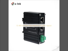 12~48V DC Power Input Βιομηχανικός 2.5G PoE+ Ενέκτης