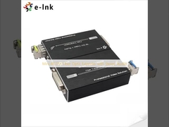 Μίνι 4K DVI Fiber Optic Extender με Stereo Audio