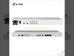 4E1 + 4GE 1+1 Fiber PDH Πολυπλέκτης