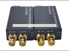 Μίνι 24G-SDI σε μετατροπέα ινών με 24G-SDI 1*LC ίνες
