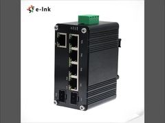 Βιομηχανικό 4-Port 10/100/1000T 802.3bt 90W PoE + 1-Port 10/100/1000T + 2-Port 100/1000X SFP Gigabit