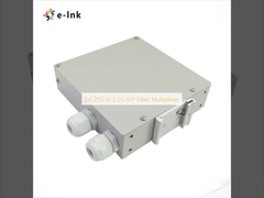 2x1.25G σε 2.5G SFP Fiber Multiplexer