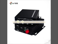 1Ch αμφίδρομος ήχος RCA πέρα από τον οπτικό μετατροπέα ινών