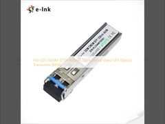 HD-SDI CWDM 1270~1610nm 20km Ψηφιακό Βίντεο SFP Οπτικός Πιστολήπτης (MSA)