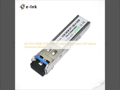 HD-SDI CWDM 1270~1610nm 40km Ψηφιακό Βίντεο SFP Οπτικός Πιστολήπτης (MSA)