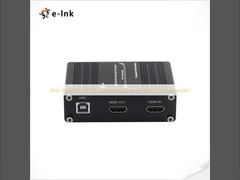 Μίνι 4K/60Hz HDMI 2.0 KVM USB πάνω σε Fiber Optic Extender