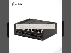 Βιομηχανικός L2+ 8-Port 10/100/1000T + 8-Port 1000X SFP Διαχειριζόμενος διακόπτης Ethernet