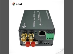 Μετατροπέας 12G-SDI σε Fiber με Gigabit Ethernet και 2 καναλιών RS485 αμφίδρομης επικοινωνίας με δυνατότητα μεγάλης μετάδοσης