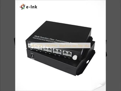 8-κάναλο POTS (FXO/FXS) Τηλέφωνο μέσω Fiber Mux