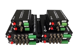 16Ch 5MP HD-Video 4-σε-1 Μετατροπέας Fiber Video Υποστήριξη 5MP 4MP 3MP 1080P 720P Camera