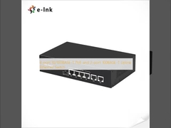 Διακόπτης Ethernet 4 θυρών 10/100BASE-T PoE και 2 θυρών 100BASE-T Uplink