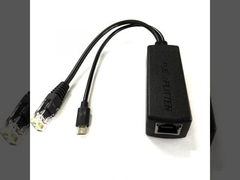 Gigabit 5V 2A PoE Διαχωριστής με θύρα Micro USB με συσκευές που θα ανιχνεύονται πριν από την είσοδο PoE