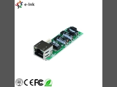 10/100M 24V 1A PoE Splitter Συμμόρφωση με IEEE802.3af/at με σχεδίαση πλήρους γέφυρας, είσοδος χωρίς πολικότητα