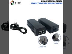 10/100M PoE Injector IEEE802.3af 15.4W Συμμορφούμενο με περιορισμένη πηγή ισχύος (LPS)