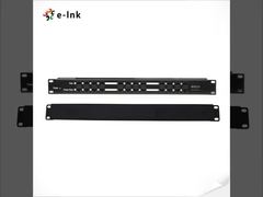 12-Θυρικός Παθητικός Ενσωματωτής PoE 1U Rack Mount με ζεύγη τροφοδοσίας: 4.5 (θετικός πόλος) / 7.8 (αρνητικός πόλος)
