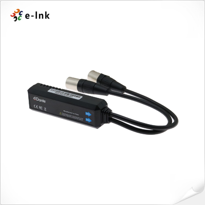 Πώληση χονδρικής Dante 2Ch Αναλογική έξοδος Dongle Converter Audio Adapter