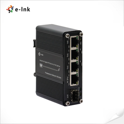 Μίνι Βιομηχανικός Διακόπτης Ethernet 3 Θυρών 10/100/1000T σε 1 Θύρα 100/1000X SFP PD με Λειτουργία Διαχωριστή PoE