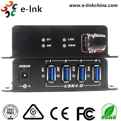 Επεκτατήρας Fiber USB 2.0 4 Θυρών