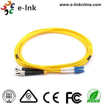 15μ, LC σε FC, Διπλής όψεως, Patch Cable Μονής Ίνας
