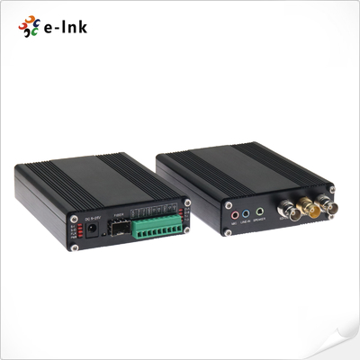 1Ch Δικατευθυντικό 3G-SDI με Loop-out + 1Ch Tally + 2Ch Δικατευθυντικό RS485 ή RS422 + 2Ch Στερεοφωνικό + 1Ch Μικροφώνημα μέσω μετατροπέα ινών