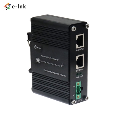 12 ~ 48V DC Power Input Βιομηχανικός 10G 60W PoE εισροής
