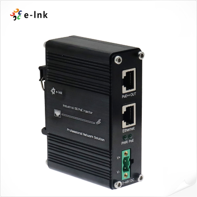 Βιομηχανικός 10G 95W 802.3bt PoE++ εγχέτης (12~48VDC)