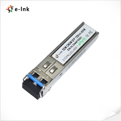 3G-SDI CWDM 1270~1610nm 40km Ψηφιακό Βίντεο SFP Οπτικός Πιστολήπτης (MSA)