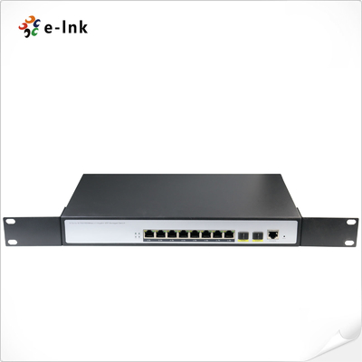 L2+ 8-Θύρωρος 10/100/1000T + 2-Θύρωρος 100/1000X SFP Διαχειριζόμενος Ethernet Switch