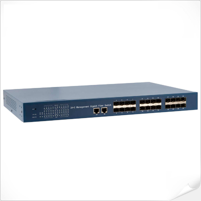24SFP + 2xRJ45 Διαχείριση Gigabit Fiber Switch