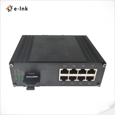 Βιομηχανικός διακόπτης Ethernet 8 θύρας 10/100/1000Base-T + 1 θύρα 1000Base-X