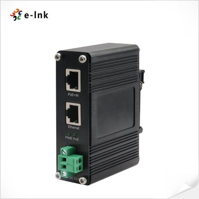 Βιομηχανική τάση 10/100/1000Mbps 802.3at PoE+ Splitter Output Voltage 19VDC
