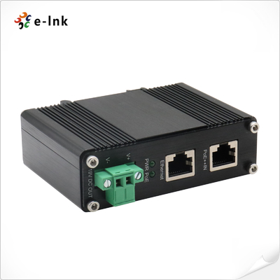 Βιομηχανική τάση εξόδου 10/100/1000Mbps 802.3bt PoE++ Splitter 19VDC