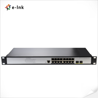 L2+ Διαχειριζόμενος Ethernet Switch 16 θυρών 10/100/1000T + 2 θυρών 100/1000X SFP