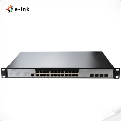 L3 24-Port 10/100/1000T + 4-Port 10G SFP+ Διαχειριζόμενος διακόπτης Ethernet