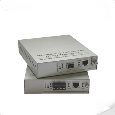 10/100/1000Base-T σε 1000Base-X SFP
Ένας προς Έναν Διαχειρίσιμος Μετατροπέας Μέσων (συμβατός με IEEE802.3ah OAM)