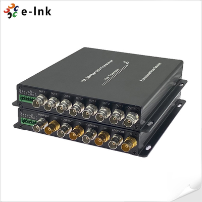 Μετατροπέας ινών 3G-SDI 4 καναλιών με RS485 & Tally