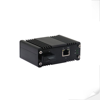 Μίνι Industrial 1000BASE-X σε 10/100/1000BASE-T 90W PoE++ μετατροπέας μέσων ενημέρωσης