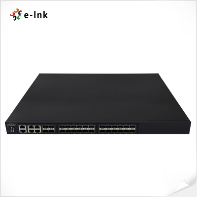 24 θύρες SFP+ 10Gbps + 4 θύρες combo TP/SFP 10/100/1000Mbps Διαχειριζόμενος Ethernet Fiber Switch