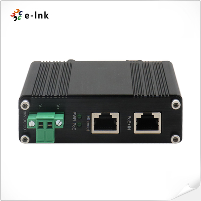 Βιομηχανικό 10/100/1000Mbps 802.3at PoE+ Splitter Έκδοση τάσης 36VDC