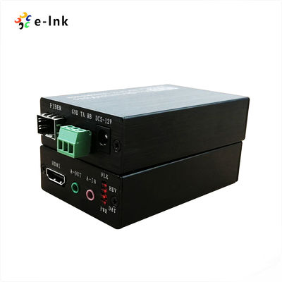 1Ch HDMI + 1Ch Διοπτικό Στερεοφωνικό + 1Ch RS232 μέσω Fiber Optic Extender